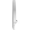 Ekena Millwork Half Round 3 Spoke Architectural Grade PVC Combination Pediment, 28"W x 20-3/4"H x 2-3/4"P PEDPC028X210HRO03 - alternate 5